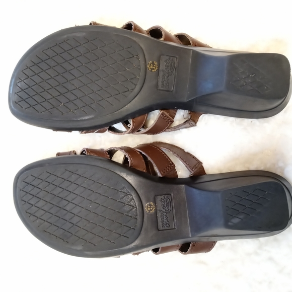 Strictly Comfort Boho Brown Slid-ons - Picture 5 of 7